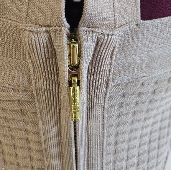 Guess Dusty Pink Rose Medium Strappy Mirage Fit And Flare - Picture 5 of 10